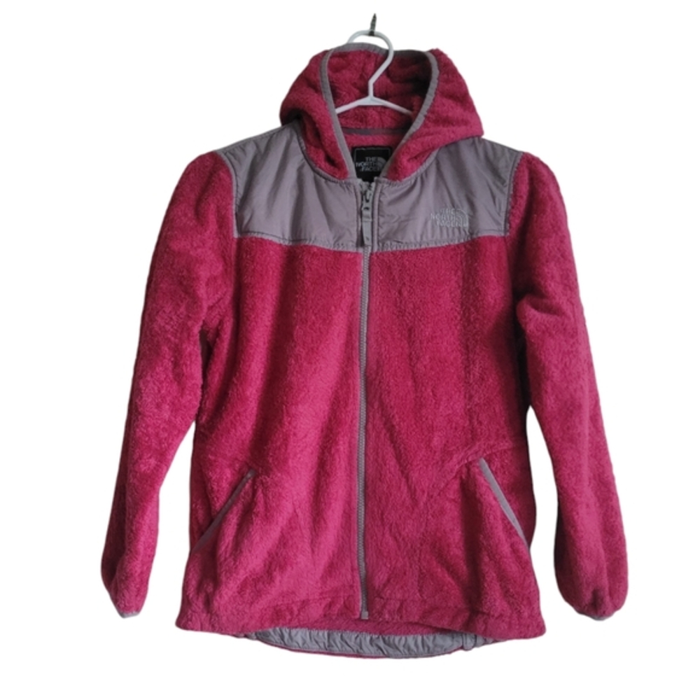The North Face Oso hoodie,silky high-pile fleece jacket,Youth L